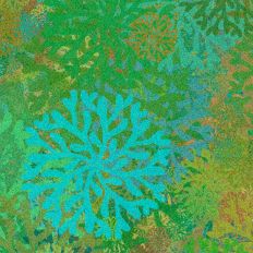 Coral Dreams: Lively Abstract Ocean Design