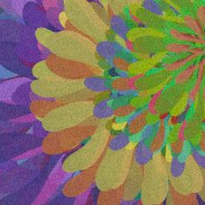 Vibrant Coral Abstract Background Design 