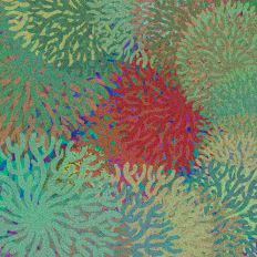 Vibrant Coral Abstract Background Design 