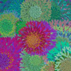 Vibrant Coral Abstract Background Design 
