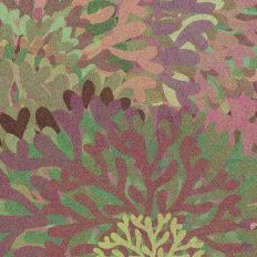 Coral Abstract Background Design in sandy greens and mauves
