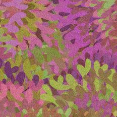 Coral Abstract Background Design in Mauve Pinks and Sandy Greens