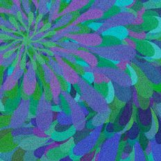 Vibrant Coral Abstract Background Design 