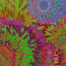 Vibrant Coral Abstract Background Design 
