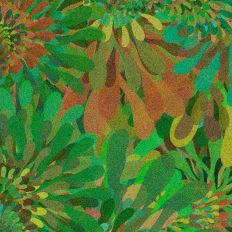 Vibrant Coral Abstract Background Design 