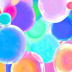 Lively Colorful Party Art Digital Background Multiuse Design 