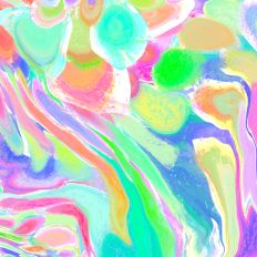 Vibrant Abstract Printable Background