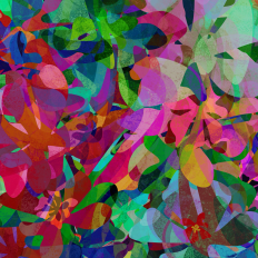 Super Vibrant and Colorful Abstract Background Design 