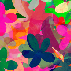 Printable Digital Abstract Art Design for Silhouette Studio 
