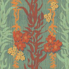 Tropical Floral with Tiki Room Vibes 