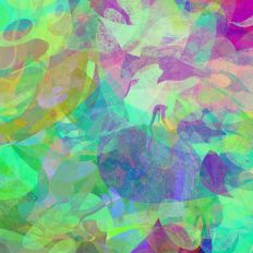 Vibrant Colorful Abstract Art Background Design