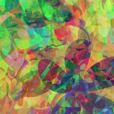 Vibrant Colorful Abstract Art Background Design