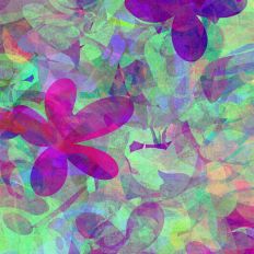 Vibrant Colorful Abstract Art Background Design