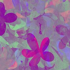 Vibrant  Colorful Abstract Art Background Design.