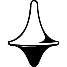 Spinning gyro minimal design 