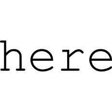 Here