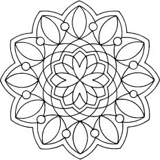 Mandala flower