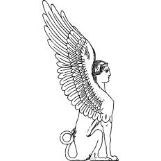 Sphinx lineart