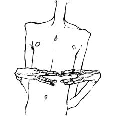 Sketch by Egon schiele 