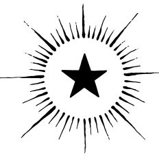 Star shining illustration 
