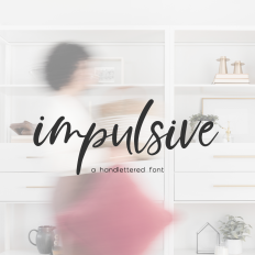 Impulsive Script Font