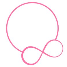 Circle Infinity Frame