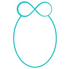Oval Infinity Frame