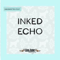 Inked Echo – Handwritten OTF Font