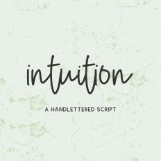 Intuition Script Font