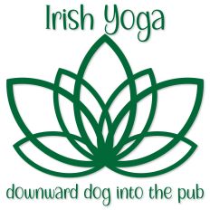 Irish Yoga Downward Dog into the Bar