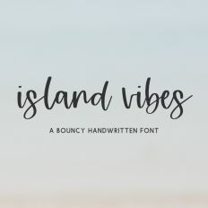 Island Vibes Script Font