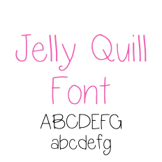 Jelly Quill Font, Playful Line-Style Font