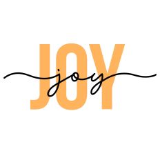 Joy Layered Word