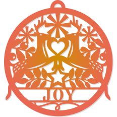 Joy Christmas Ornament 