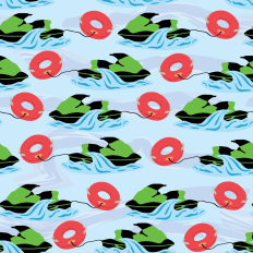 Watersports Repeatable Background