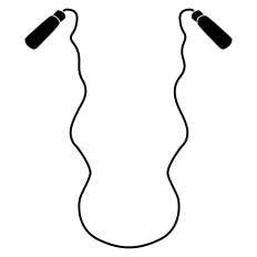 Jump Rope Silhouette