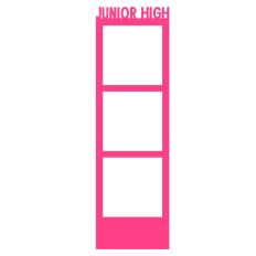 Junior High Photostrip Frame