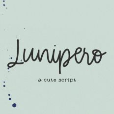 Junipero Script Font