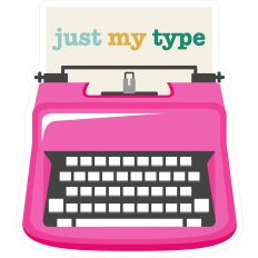 Just My Type - Typewriter Title - Print and Cut