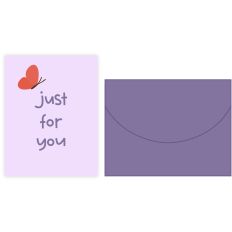 Just For You Card