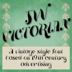 JW Victorian font