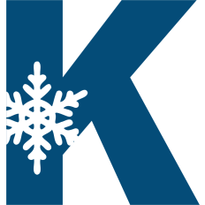 Snowflake Monogram K