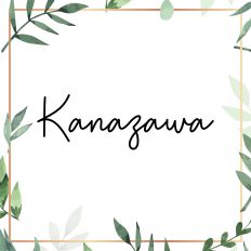 Kanazawa Font