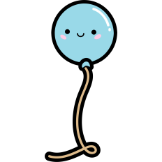 kawaii balloon