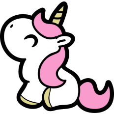 cute unicorn simple
