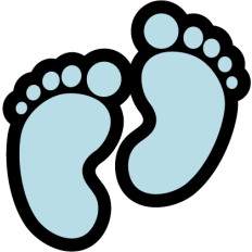 cute baby boy feet
