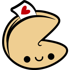 kawaii fortune cookie