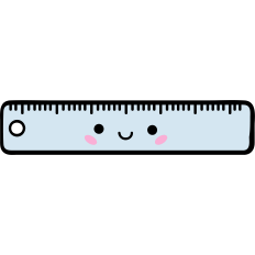 kawaii ruler