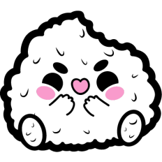 cute onigiri sushi
