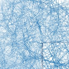 Blue Abstract Lines Printable Background
